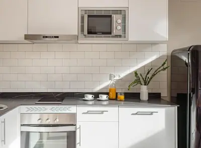 Una cocina o zona de cocina en Home Art Apartments Salamanca