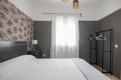 Cama o camas de una habitación en Apartamento 6 Mirasierras