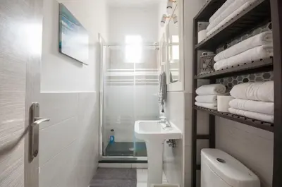 Un baño de Apartamento 6 Mirasierras