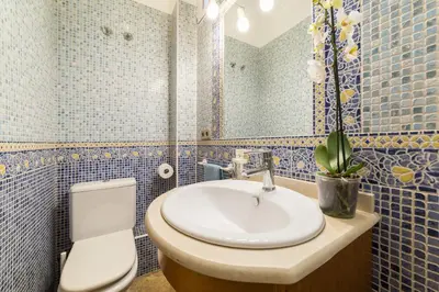 Un baño de El Jardín del Ángel Yolka