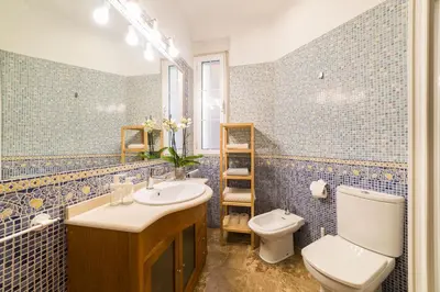 Un baño de El Jardín del Ángel Yolka