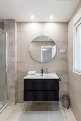 Un baño de Apartamentos Madrid
