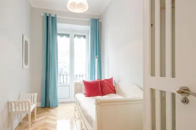 Cama o camas de una habitación en Stunning Stylish 4BD 3BTH - City Center-Atocha