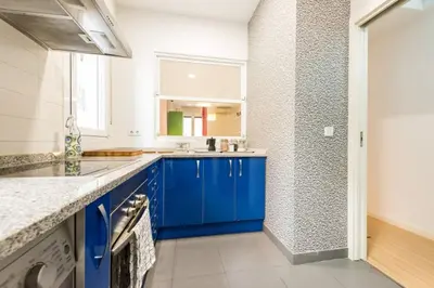 Una cocina o zona de cocina en Latina City Center - Bright Cozy 1BD