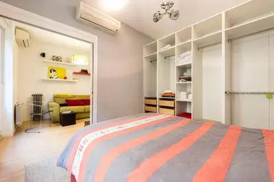 Cama o camas de una habitación en Latina City Center - Bright Cozy 1BD