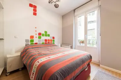 Cama o camas de una habitación en Latina City Center - Bright Cozy 1BD
