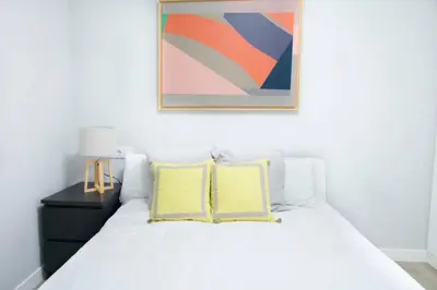 Cama o camas de una habitación en Sol City center -2BD 2BTH - Modern apartment