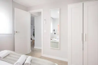 Cama o camas de una habitación en Sol City center -2BD 2BTH - Modern apartment