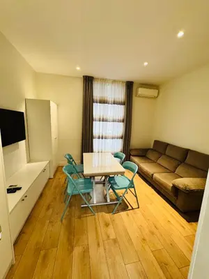 Zona de estar de Apartamentos Apolo