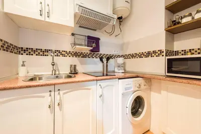 Una cocina o zona de cocina en Apartamento en Calle Tres Peces