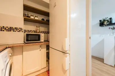 Una cocina o zona de cocina en Apartamento en Calle Tres Peces