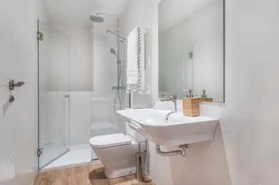 Un baño de Slow Suites Bellas Artes