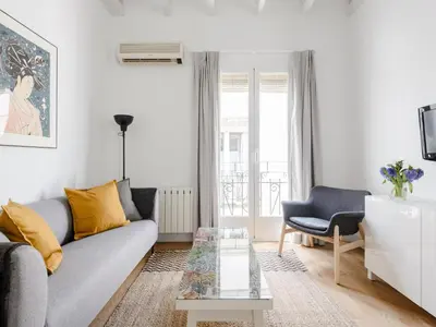 Zona de estar de Montaber Apartments - La Paz Market