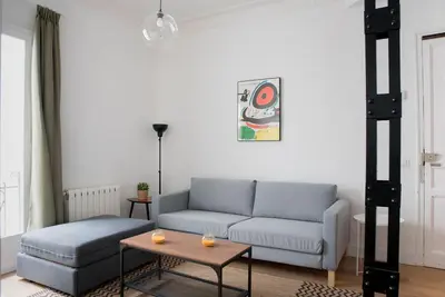 Zona de estar de Montaber Apartments - La Paz Market