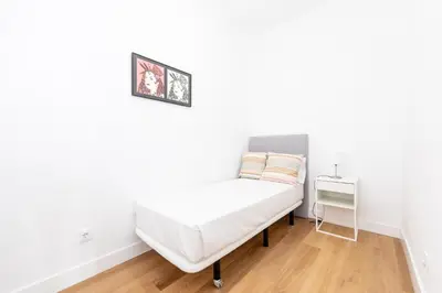 Cama o camas de una habitación en Montaber Apartments - La Paz Market