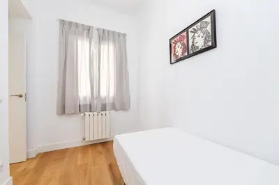 Cama o camas de una habitación en Montaber Apartments - La Paz Market