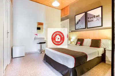 Cama o camas de una habitación en CH Las Murallas