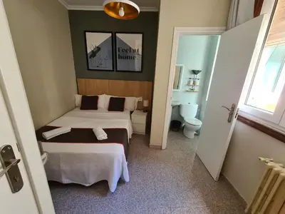 Cama o camas de una habitación en CH Las Murallas