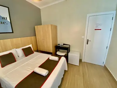 Cama o camas de una habitación en CH Las Murallas