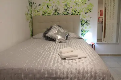 Cama o camas de una habitación en Apartments Heart of Madrid