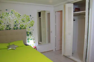 Cama o camas de una habitación en Apartments Heart of Madrid