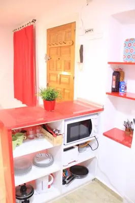 Una cocina o zona de cocina en Apartments Heart of Madrid