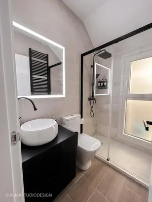 Un baño de Luxe at the Clouds of Madrid! Atico C Fuencarral