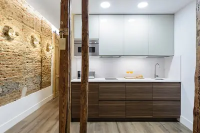 Una cocina o zona de cocina en Madrid Center, Apartamento de 2 dormitorios