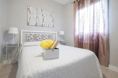 Cama o camas de una habitación en 14 Mirasierras