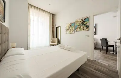 Cama o camas de una habitación en Puerta Del Sol City Center