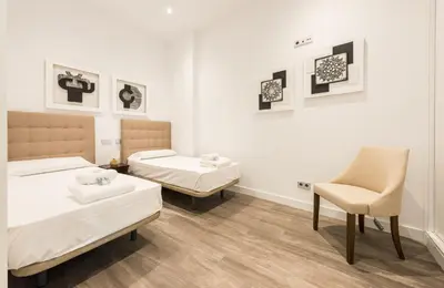 Cama o camas de una habitación en Puerta Del Sol City Center II