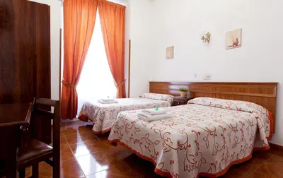 Cama o camas de una habitación en Hostal Condestable