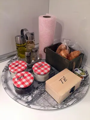 Comida en o cerca de este apartamento