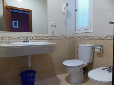 Un baño de Pensión Corbero