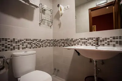 Un baño de Pensión Corbero