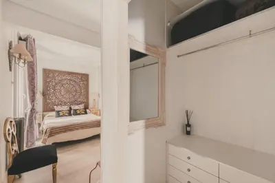 Cama o camas de una habitación en City Deluxe Apartment- Alquiler corta duración