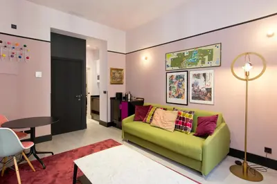 Zona de estar de AmazINN Collection Madrid Amor de Dios