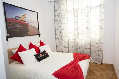 Cama o camas de una habitación en Gran Via MidStay