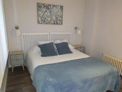 Cama o camas de una habitación en Castellana Suites