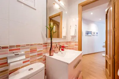 Un baño de Apartamento en Calle Jardines - Madrid Centro