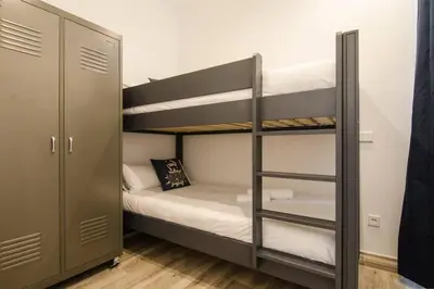 Cama o camas de una habitación en La latina -2BD 2BTH -Brand-new apartment