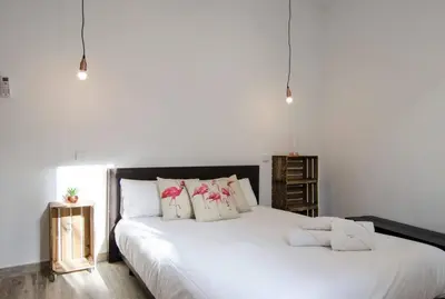 Cama o camas de una habitación en La latina -2BD 2BTH -Brand-new apartment