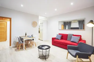 Zona de estar de LEEWAYS APARTMENT in ROSARIO