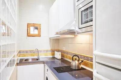 Una cocina o zona de cocina en LEEWAYS APARTMENT in ROSARIO