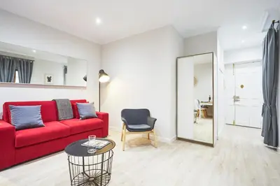 Zona de estar de LEEWAYS APARTMENT in ROSARIO