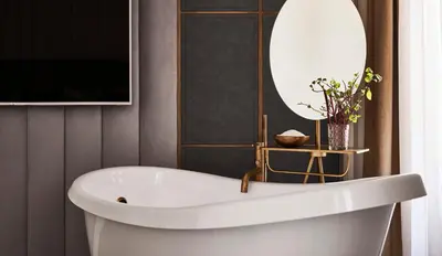 Un baño de Gran Hotel Inglés - The Leading Hotels of the World