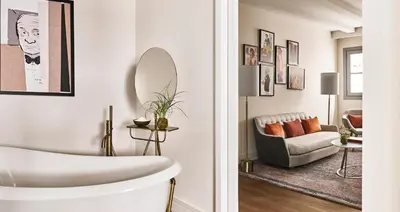 Cama o camas de una habitación en Gran Hotel Inglés - The Leading Hotels of the World