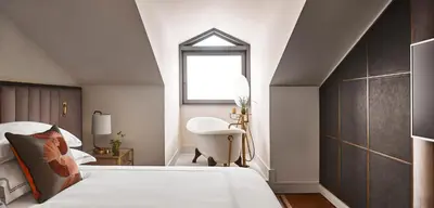 Cama o camas de una habitación en Gran Hotel Inglés - The Leading Hotels of the World