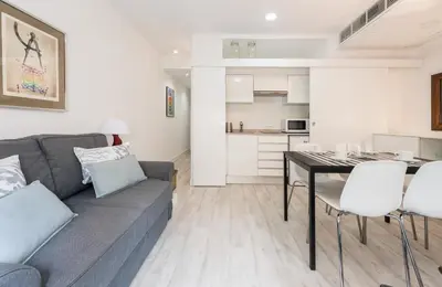 Una cocina o zona de cocina en Recoletos