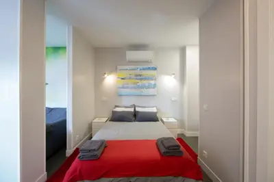 Cama o camas de una habitación en WindRose 1